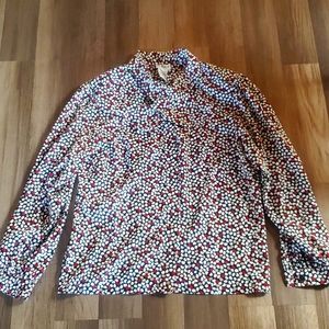 Koret vintage tiny hearts top
